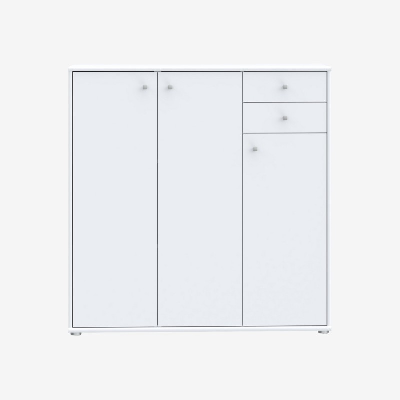 Vue de trois-quarts de l'armoire BOBOOK