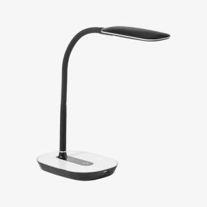 Lampe à poser de bureau + USB - LENA
