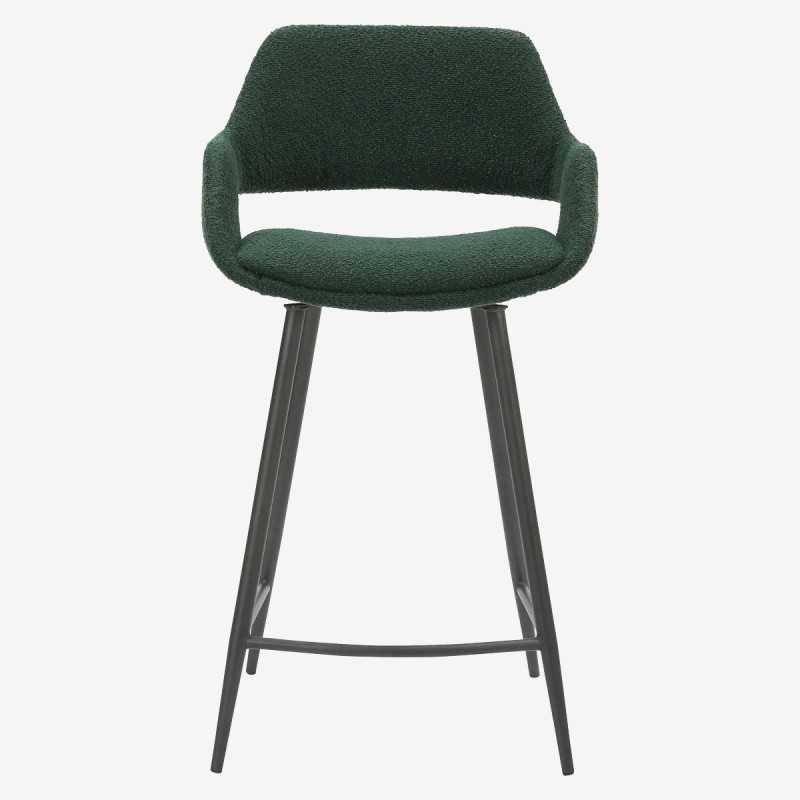 Vue de trois-quarts du tabouret snack PHYLO