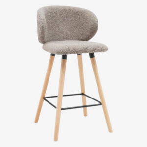Tabouret de bar bouclette - POLLY