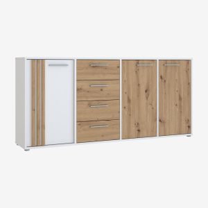 Commode 3 portes 4 tiroirs - FELIA