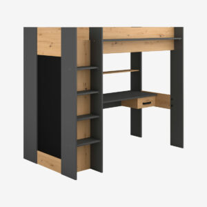 Lit enfant mezzanine 90x200 cm - POLYDOR