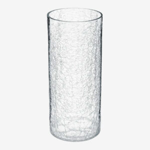 Vase cylindre 13x30 cm - CRAQUELE