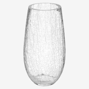 Vase bombé 14x26,5 cm - CRAQUELE