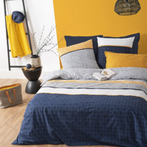 Housse de couette bleu 240x260 cm - ETNIK