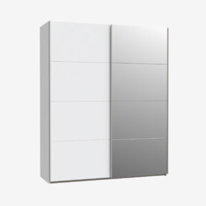 Armoire 2 portes miroir 170x210,5 cm - FABELIA