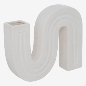 Vase vague blanc - OLME