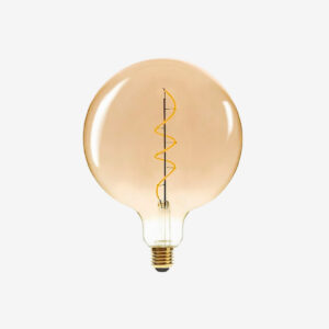 Ampoule LED fil torsade - GLOBE